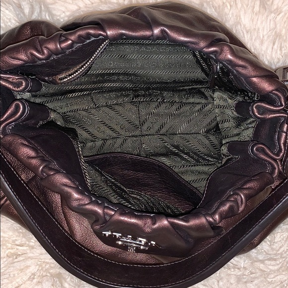 Prada leather shoulder bag - Picture 8 of 9